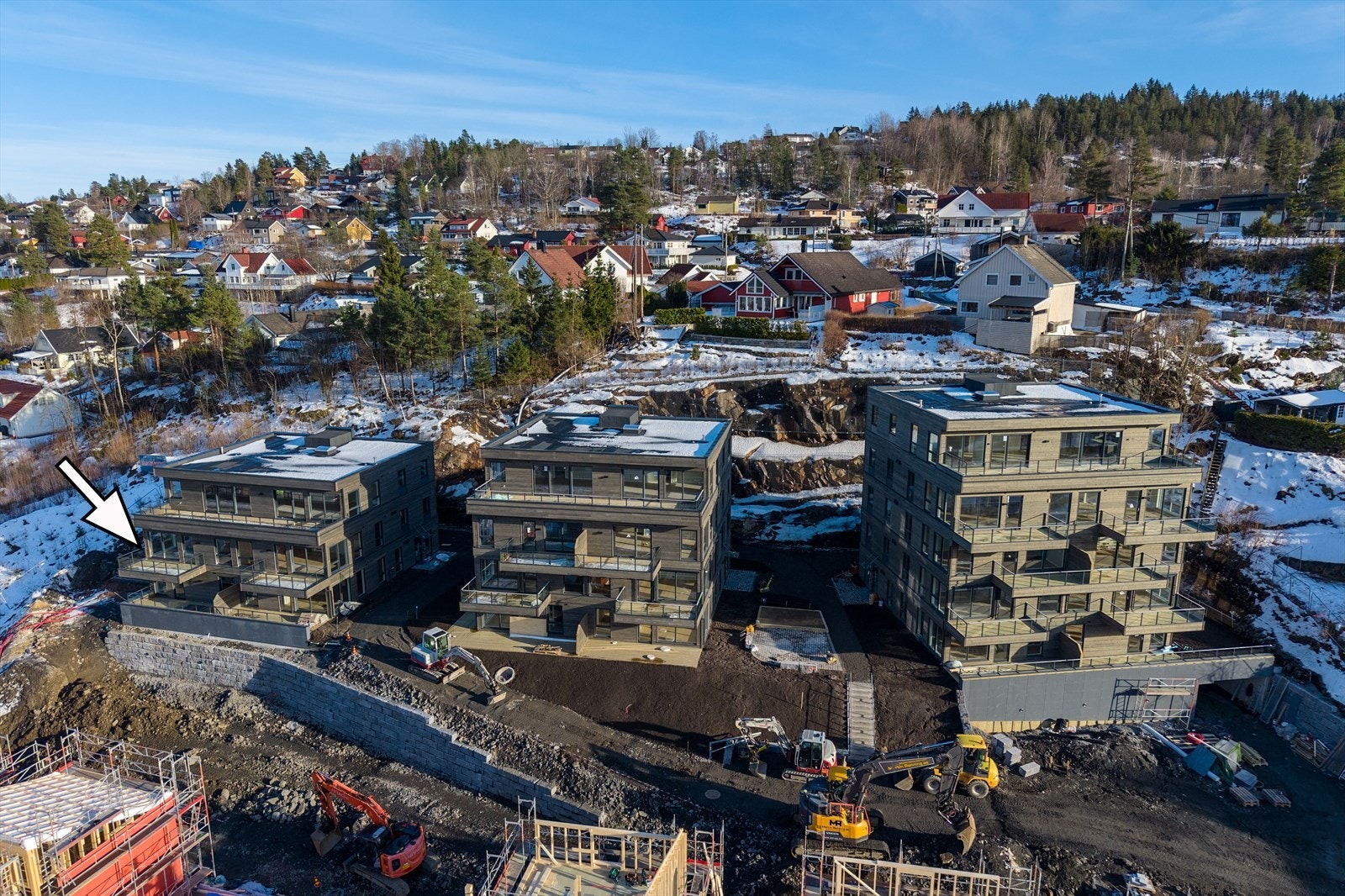 Leiligheten har endebeliggenhet. Galleribilde