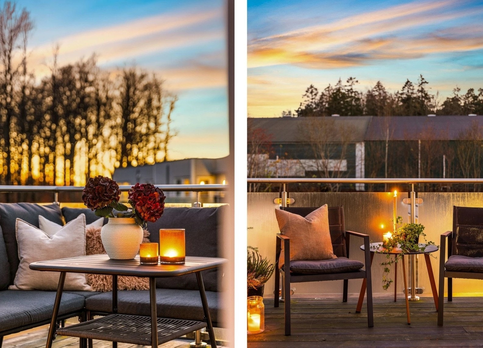 Fra stuen er det direkte utgang til en romslig balkong på 14,2 m². En fin uteplass for å nyte utsikten over nærområdet. Galleribilde