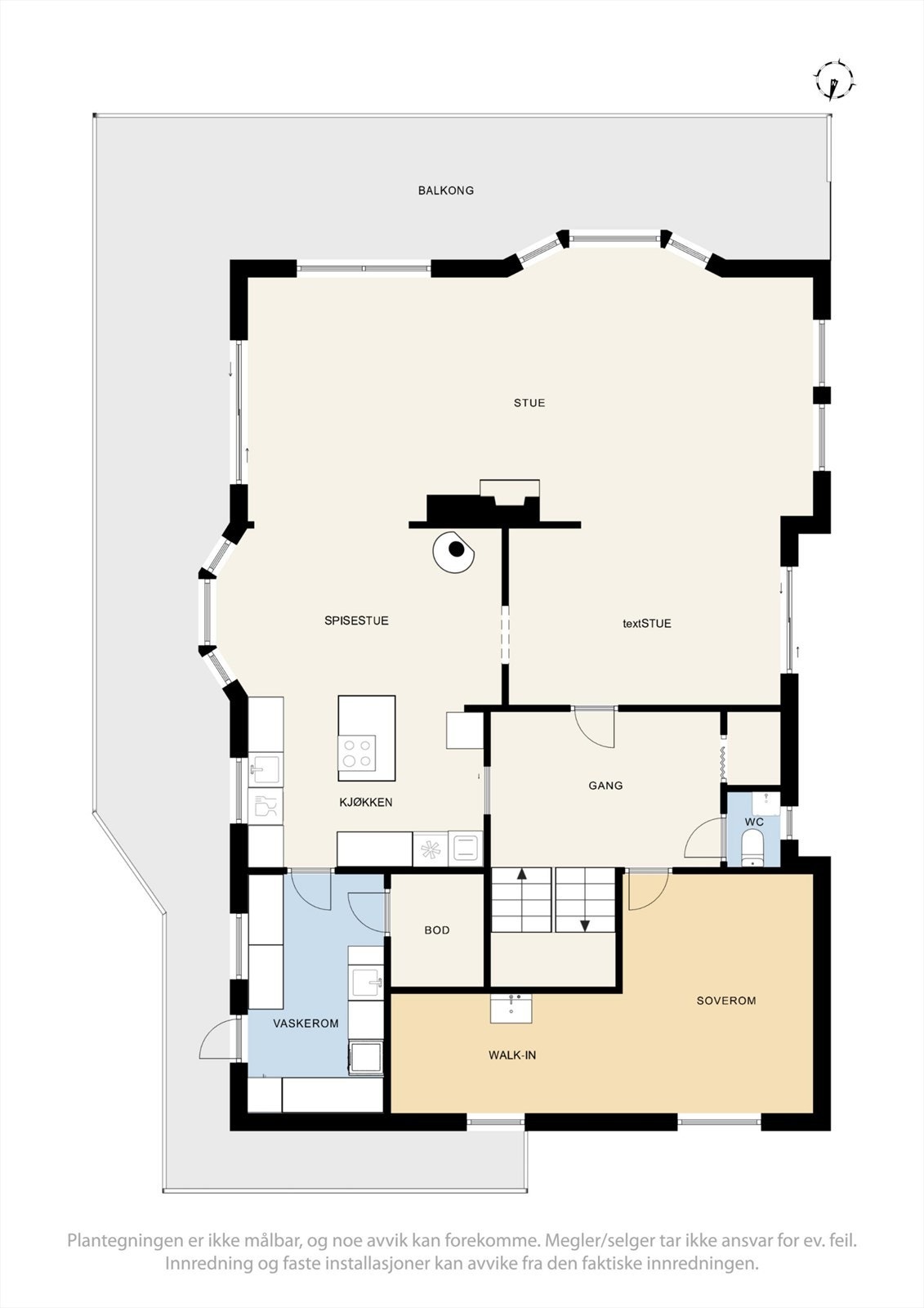 Plantegning Hovedetasje Galleribilde