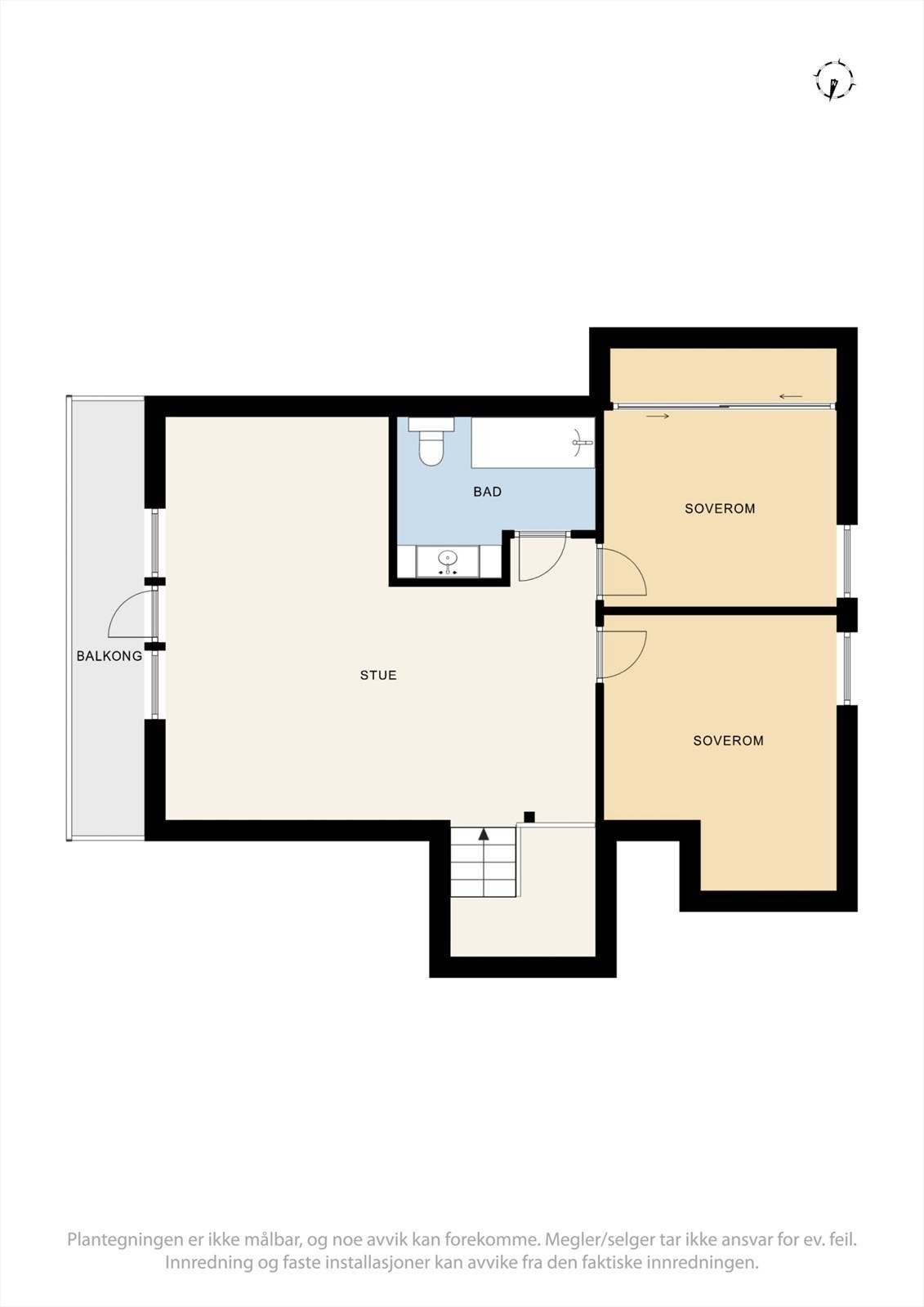 Plantegning 2.etasje Galleribilde