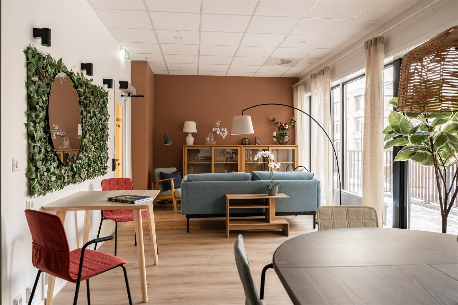 Sosiale fellesområde som beboerne kan benytte seg av. Galleribilde