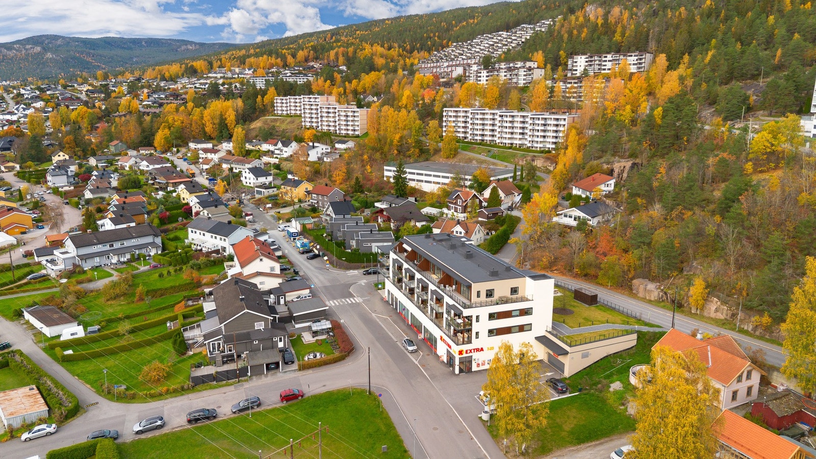 Med naturen i ryggen, får man gode turmuligheter Galleribilde
