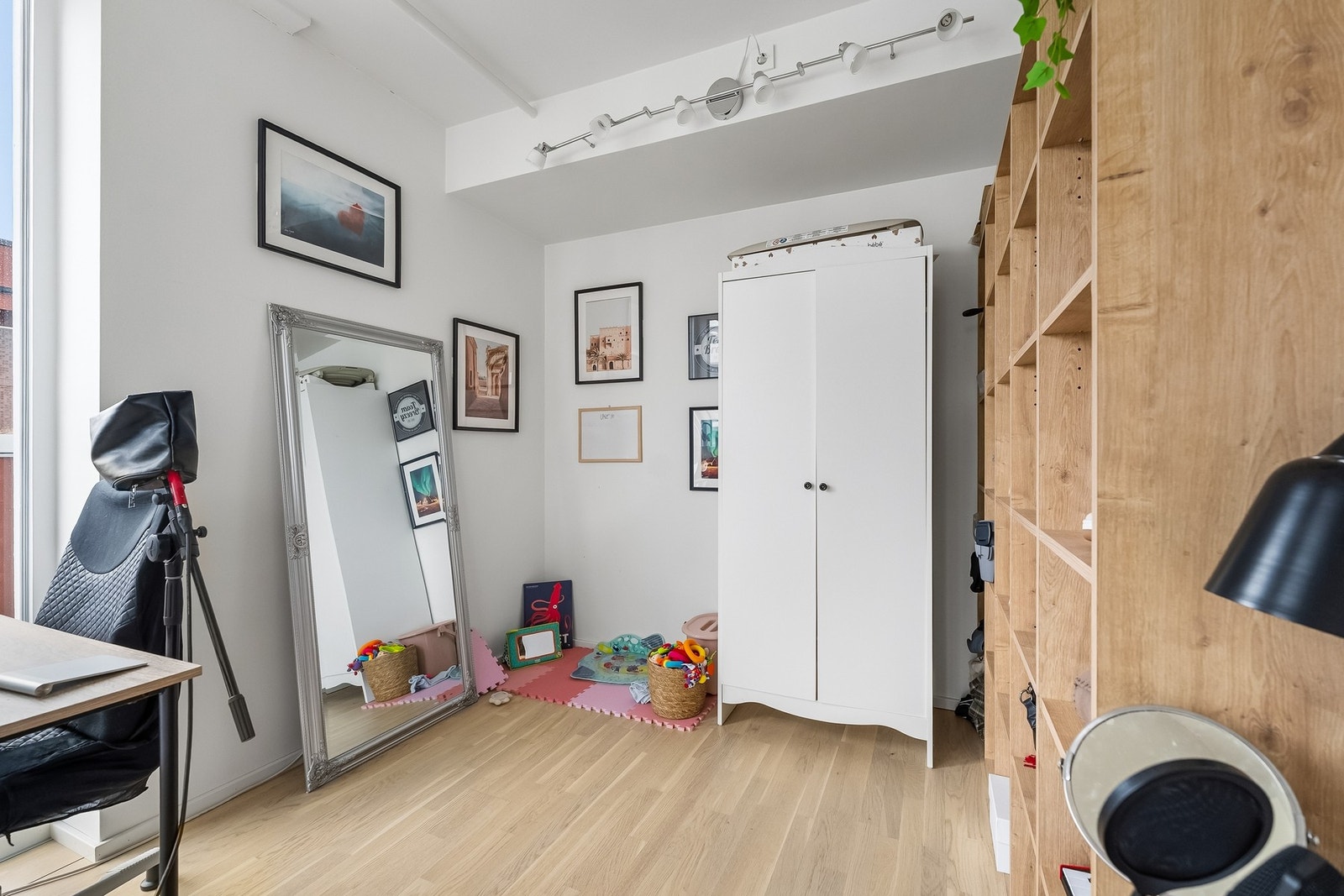 Leiligheten har to soverom Galleribilde