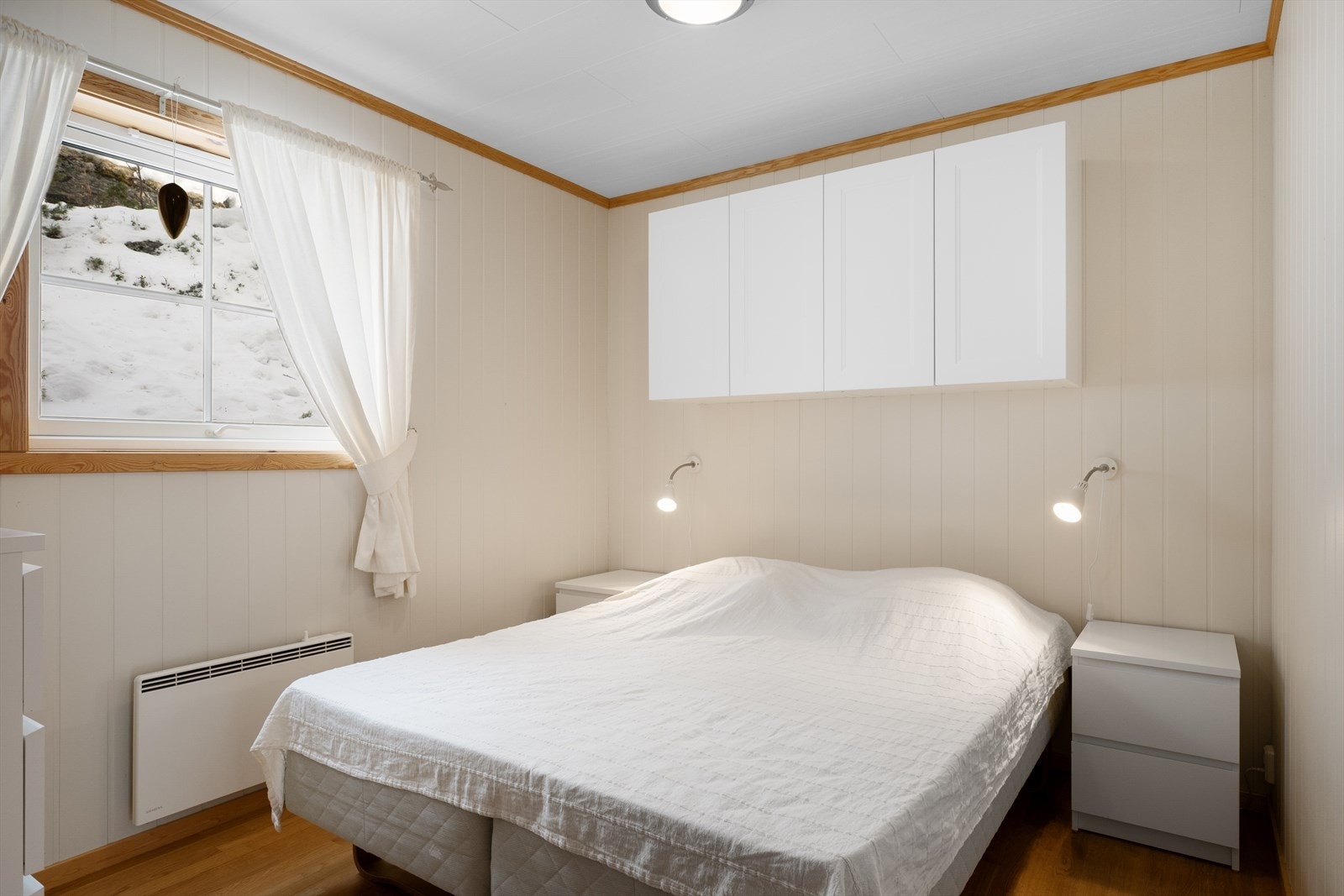 Soverom 1 - det er totalt 7 sengeplasser fordelt på tre soverom. Galleribilde