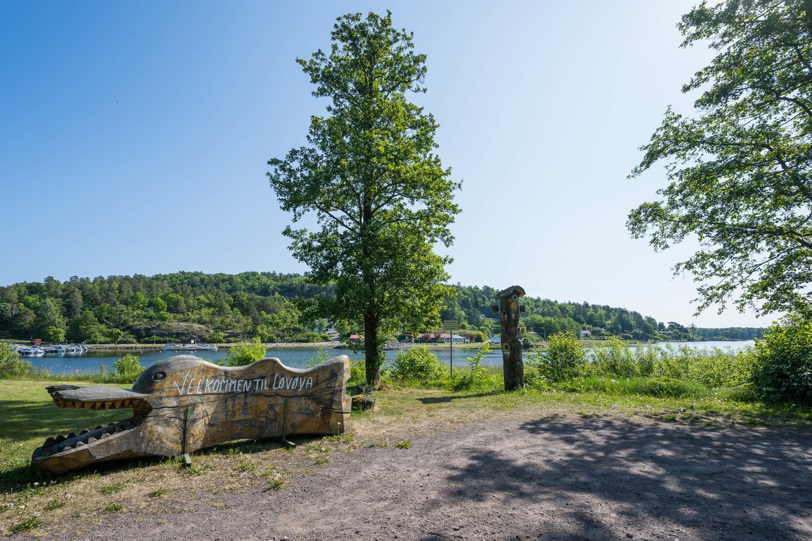 Vakre Løvøya ligger en kort sykkeltur unna. Galleribilde