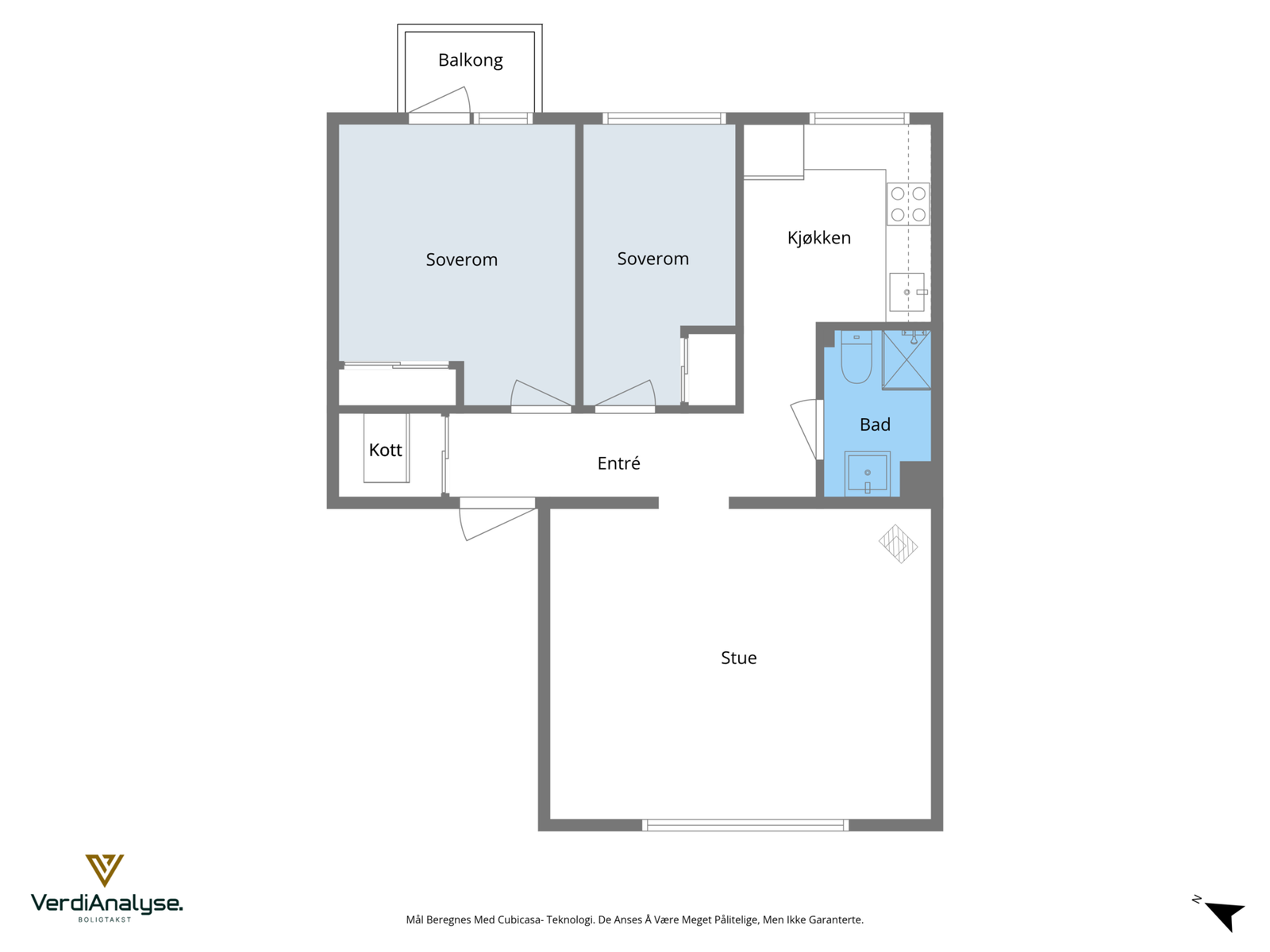 Planskisse Galleribilde