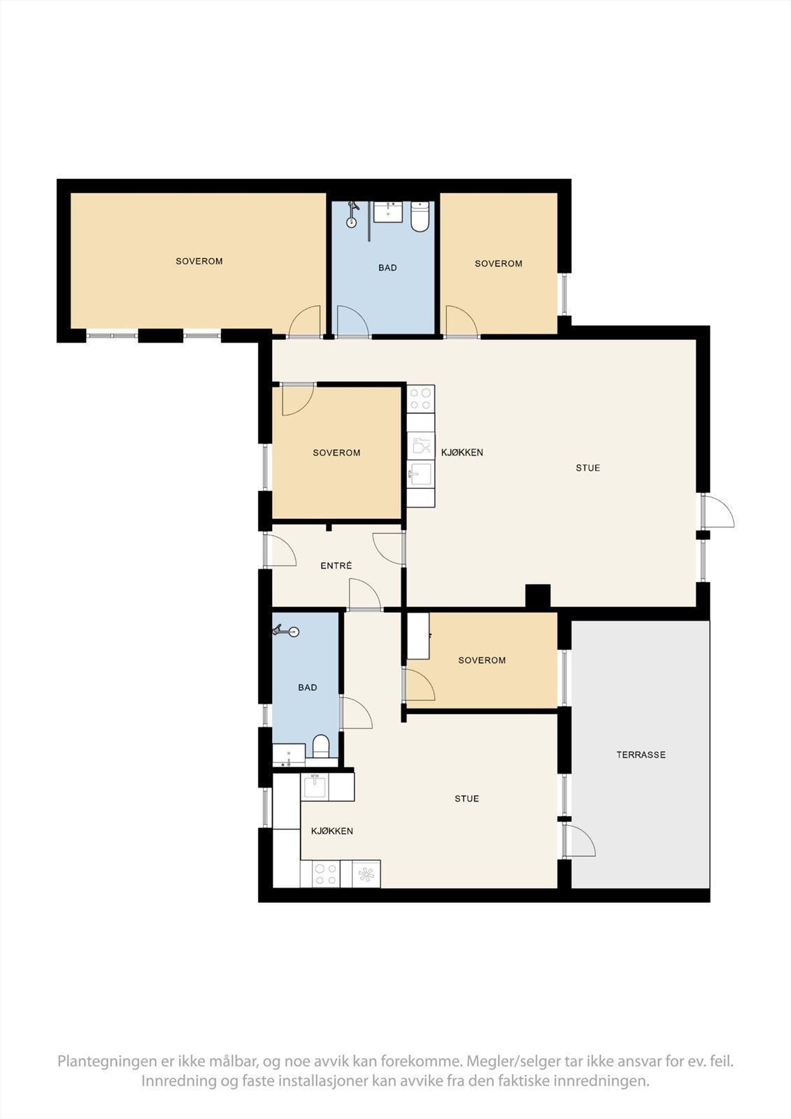 Plantegning. Galleribilde