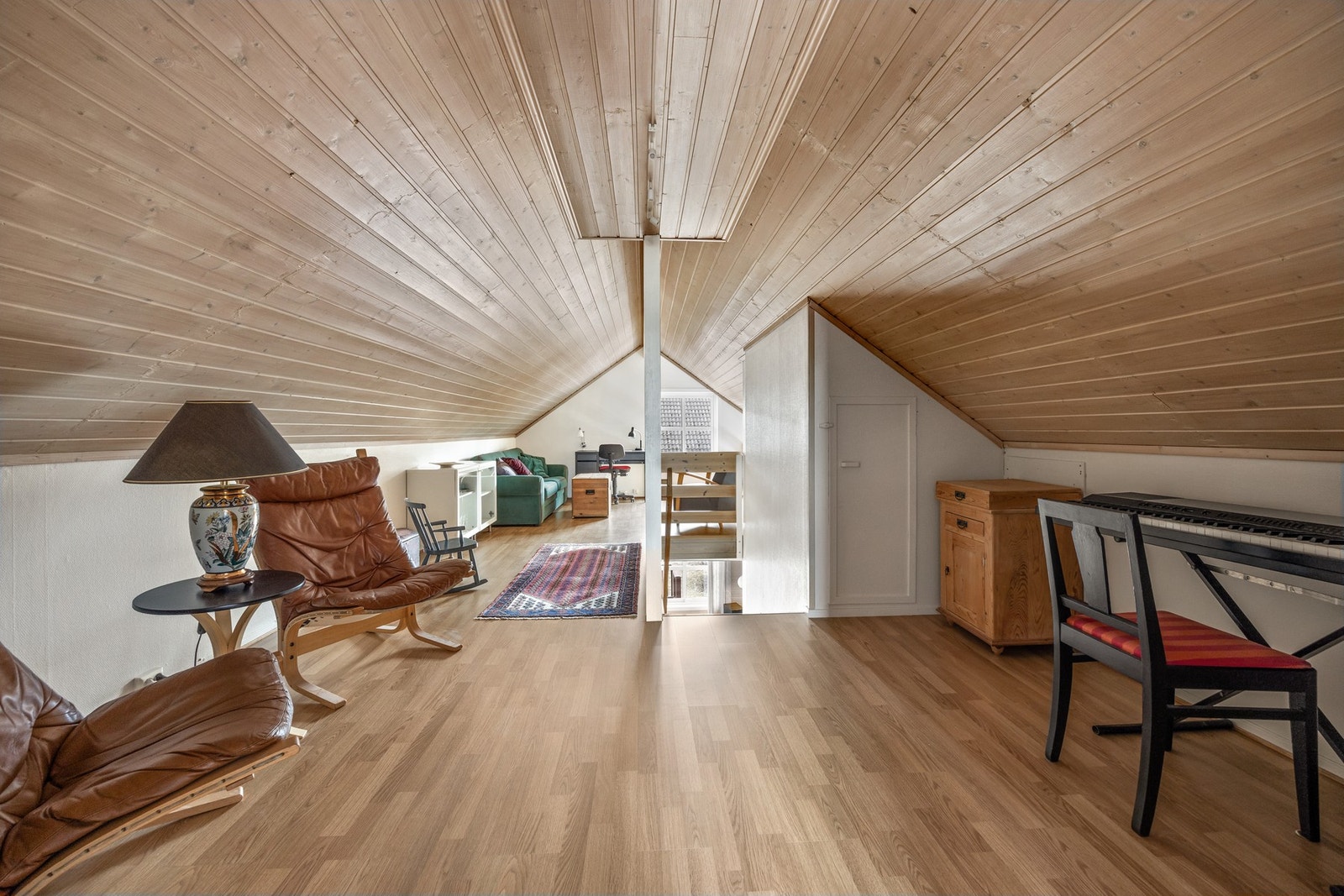 Loftstue - 19 kvm. Galleribilde