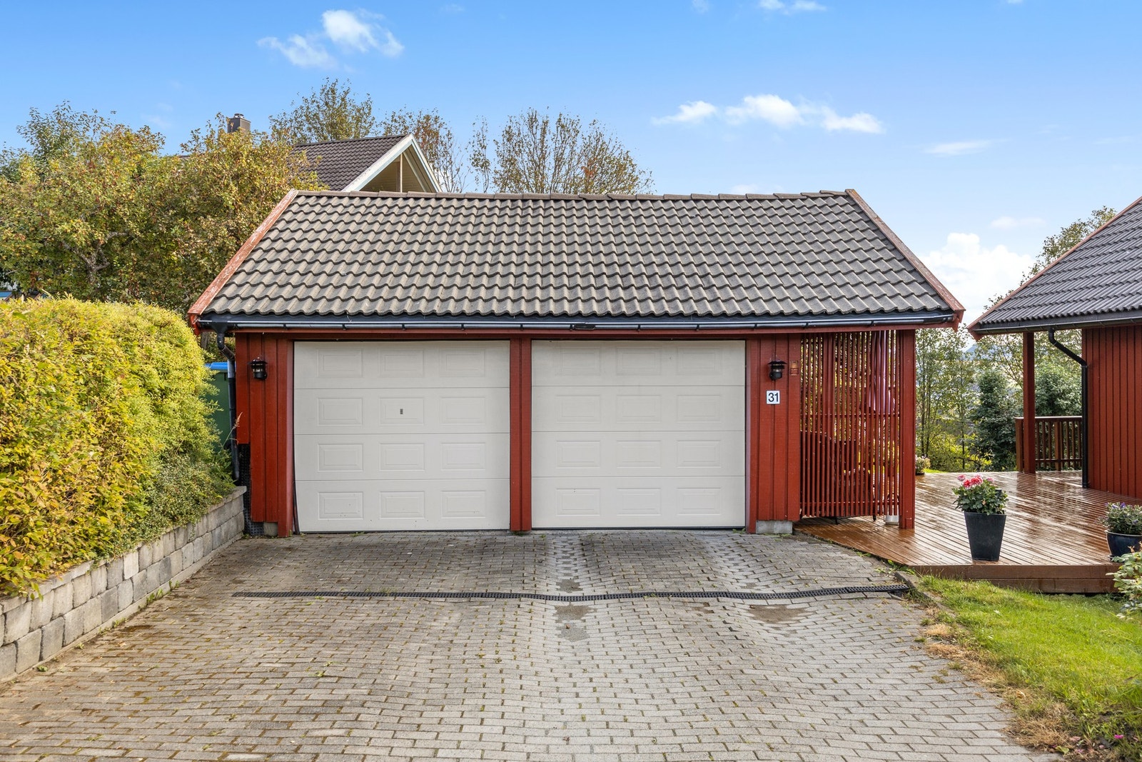 Dobbelgarasje - 30 kvm. Galleribilde