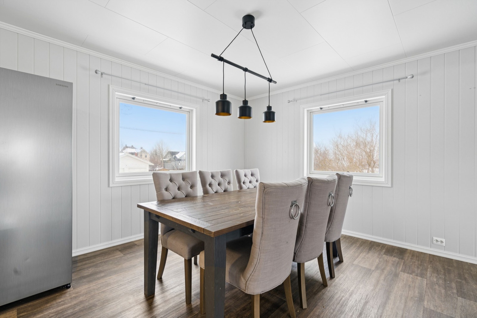 Spiseplassen er et naturlig samlingspunkt i boligens sosiale sone. Galleribilde