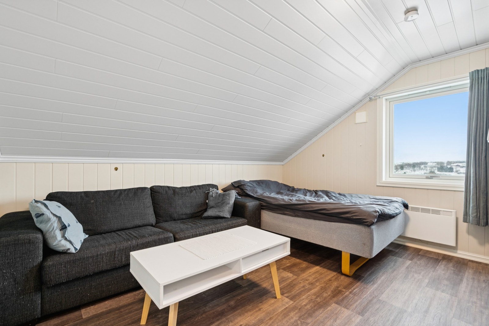 De fire soverommene i etasjen gir fleksibilitet for familier i ulike livsfaser. Galleribilde