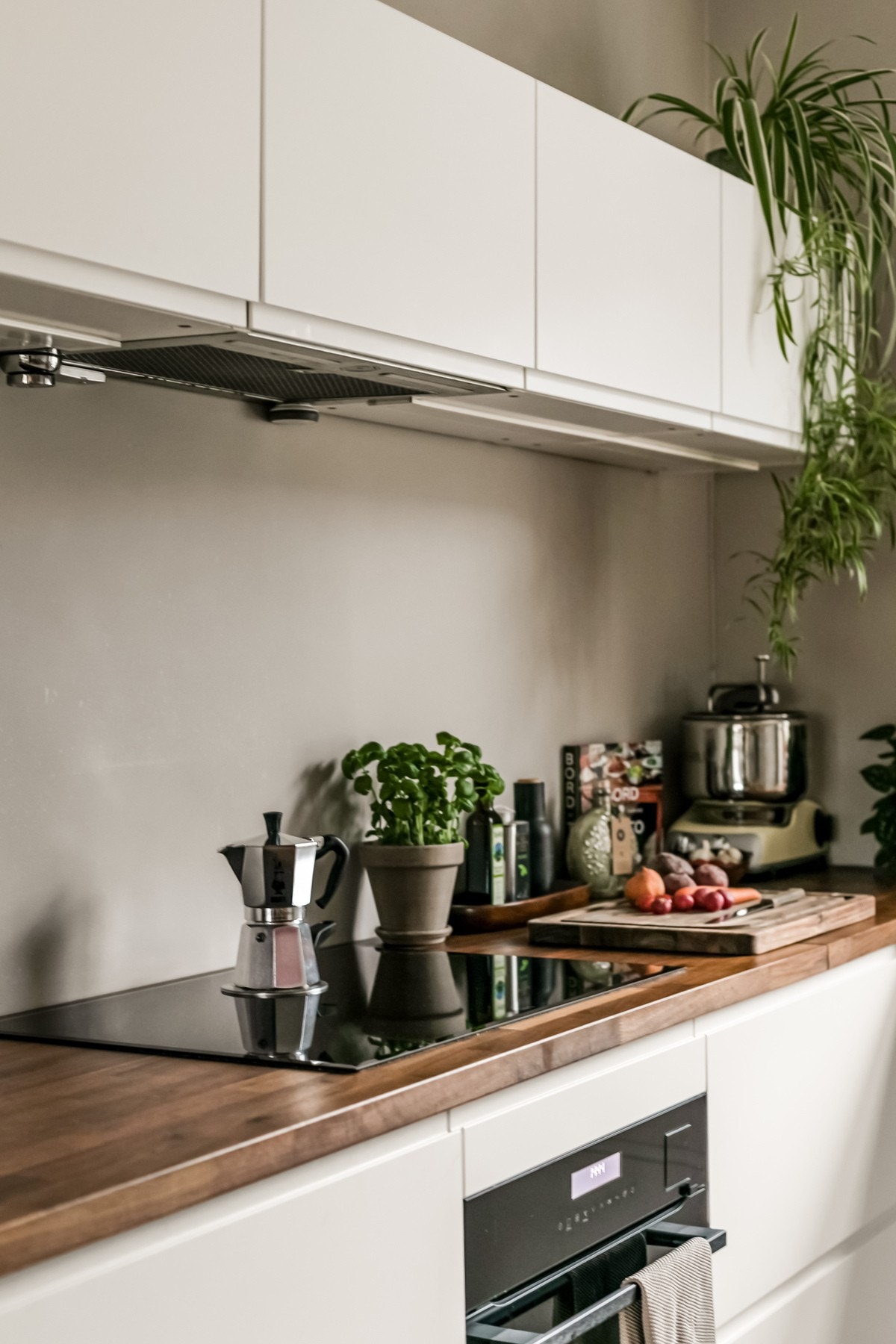 Induksjonstopp og stekeovn er fra AEG. Galleribilde