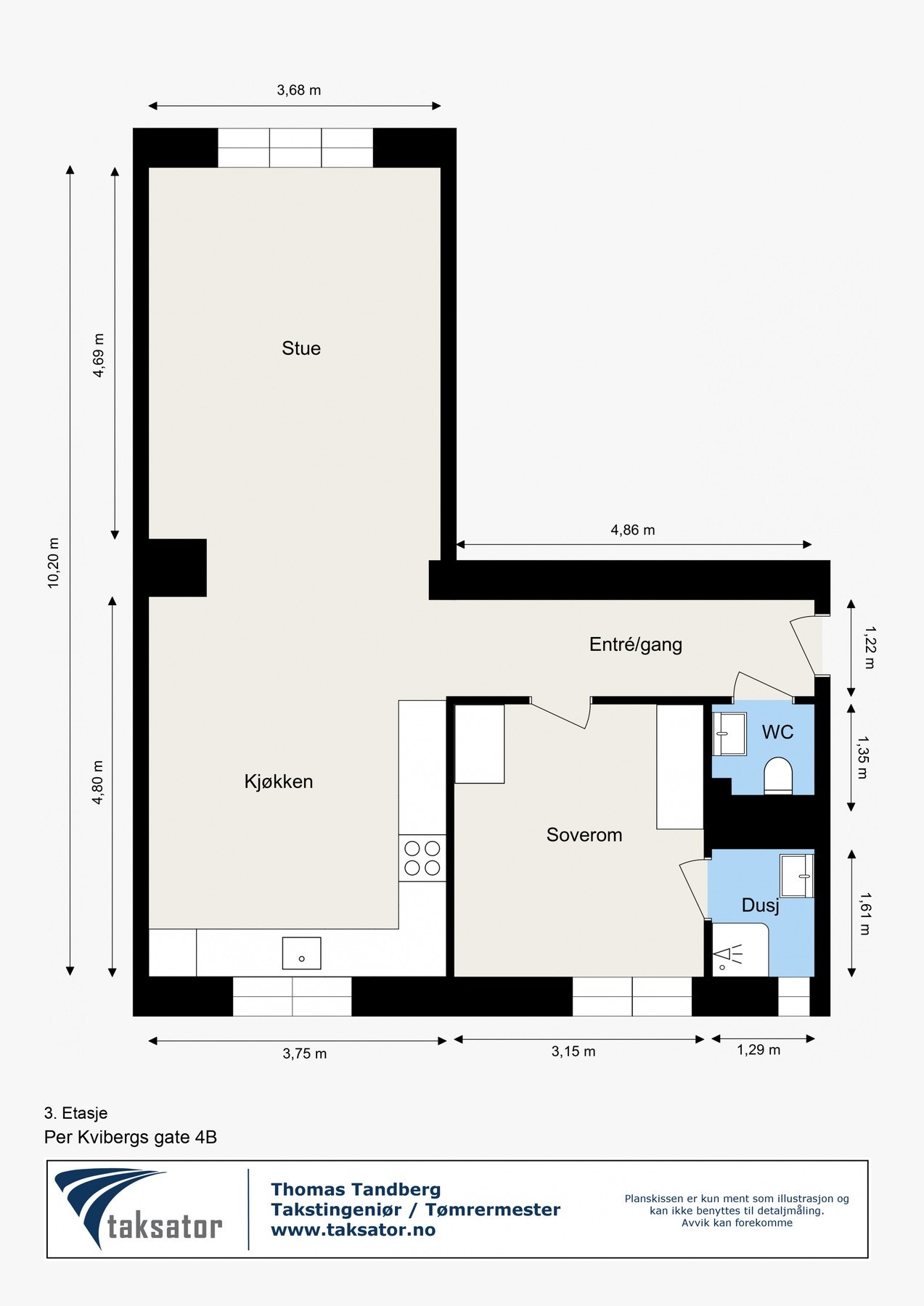 Boligen har en god planløsning. Galleribilde