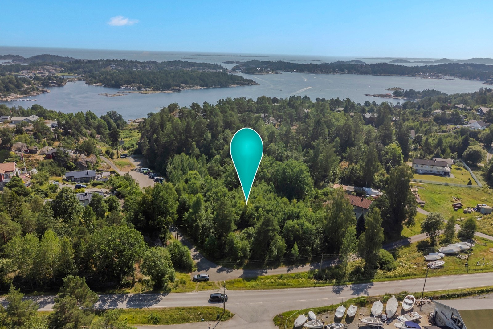 Nærhet til Trosbyfjorden og den flotte kysten i Bamble kommune. Galleribilde