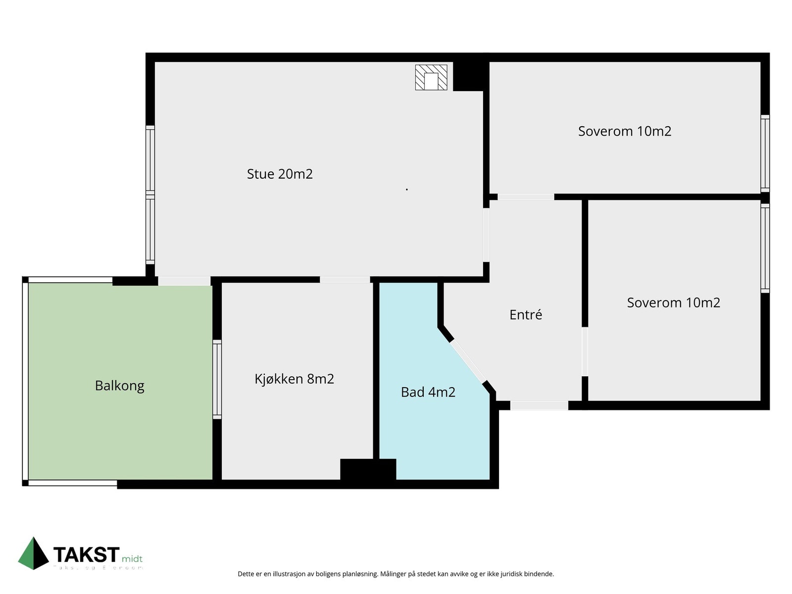 Planskisse Galleribilde