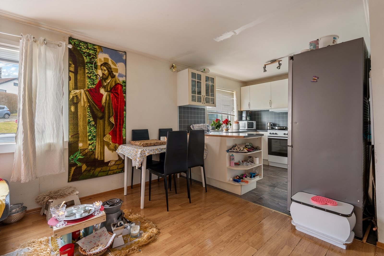 Åpen stue/kjøkkenløsning Galleribilde