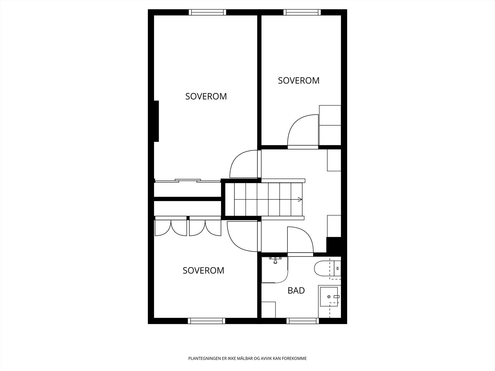 Plantegning 2. etg. Galleribilde