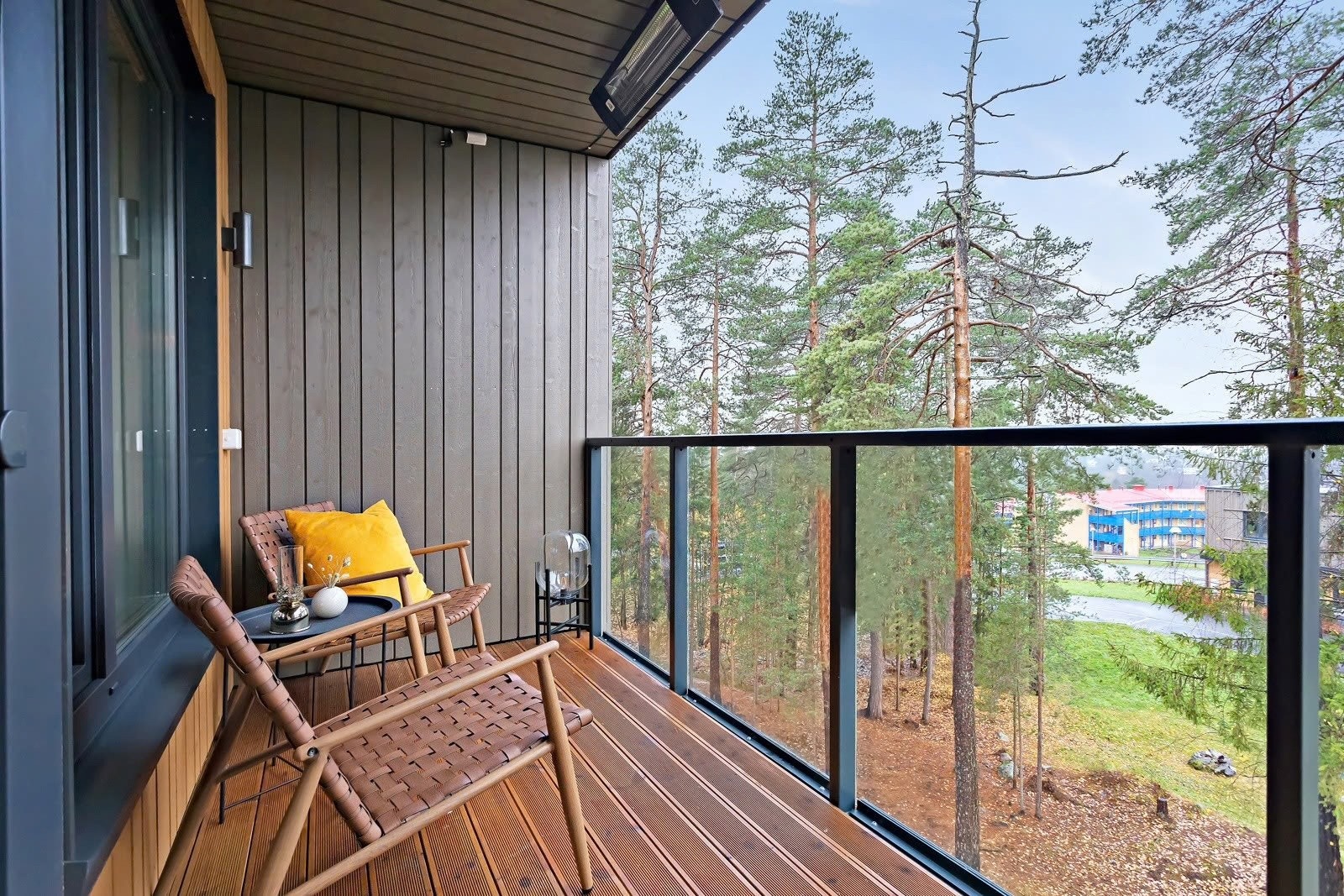 Det største soverommet har utgang til balkong på ca. 6 m². Galleribilde