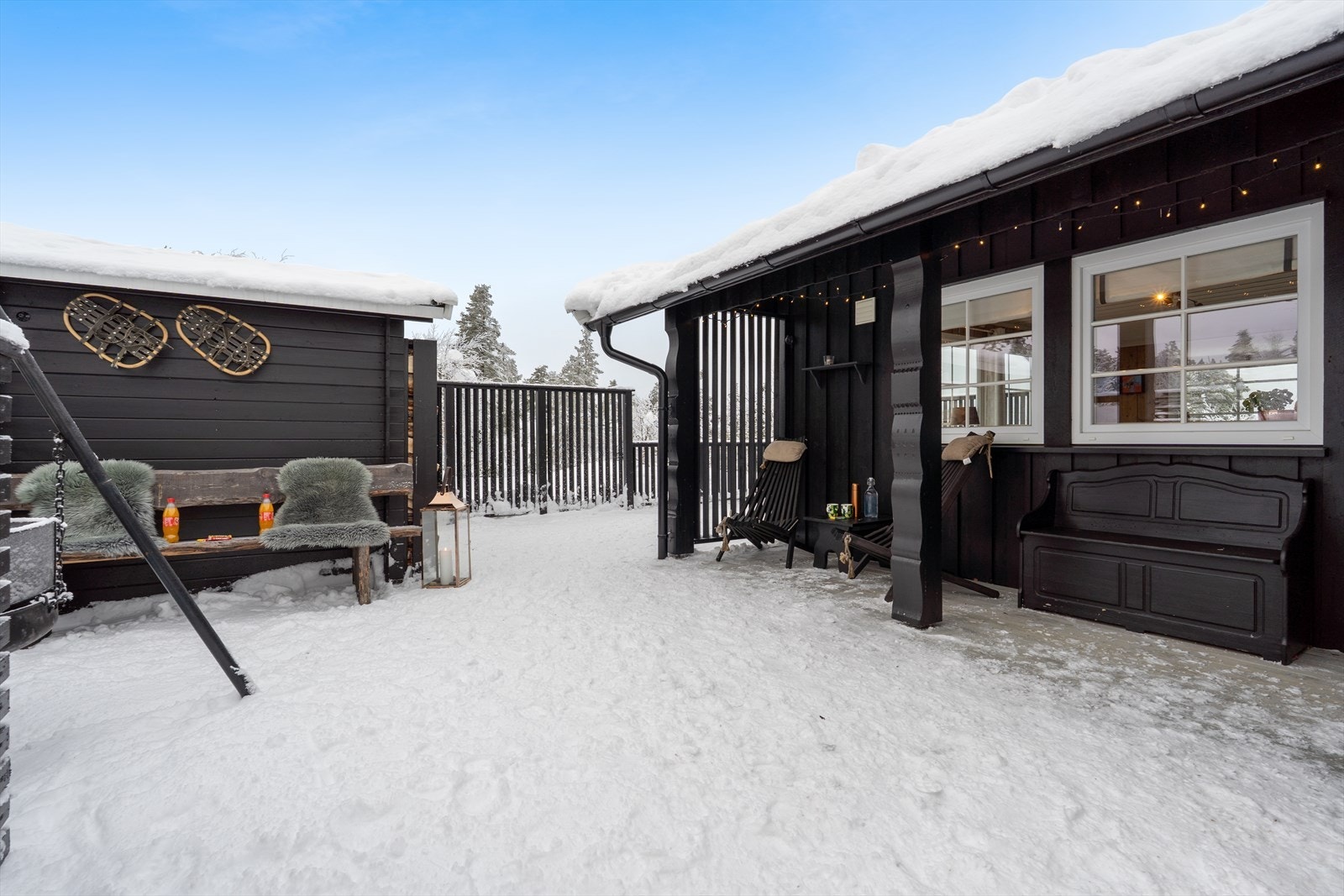 Her er det plass til flere uteaktiviteter, et herlig uteområde for store og små. Galleribilde