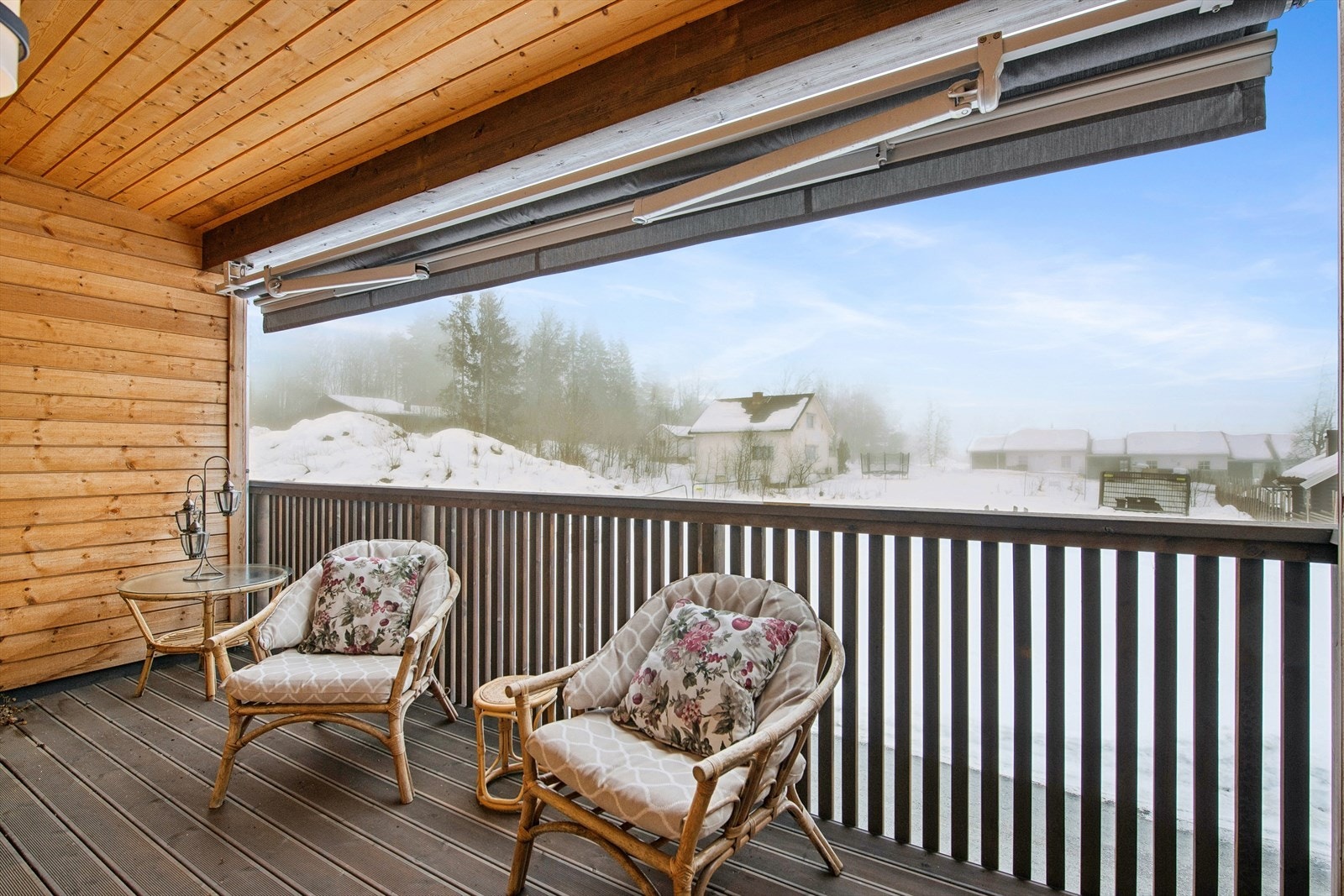 Her er det plass til en sittegruppe. Galleribilde