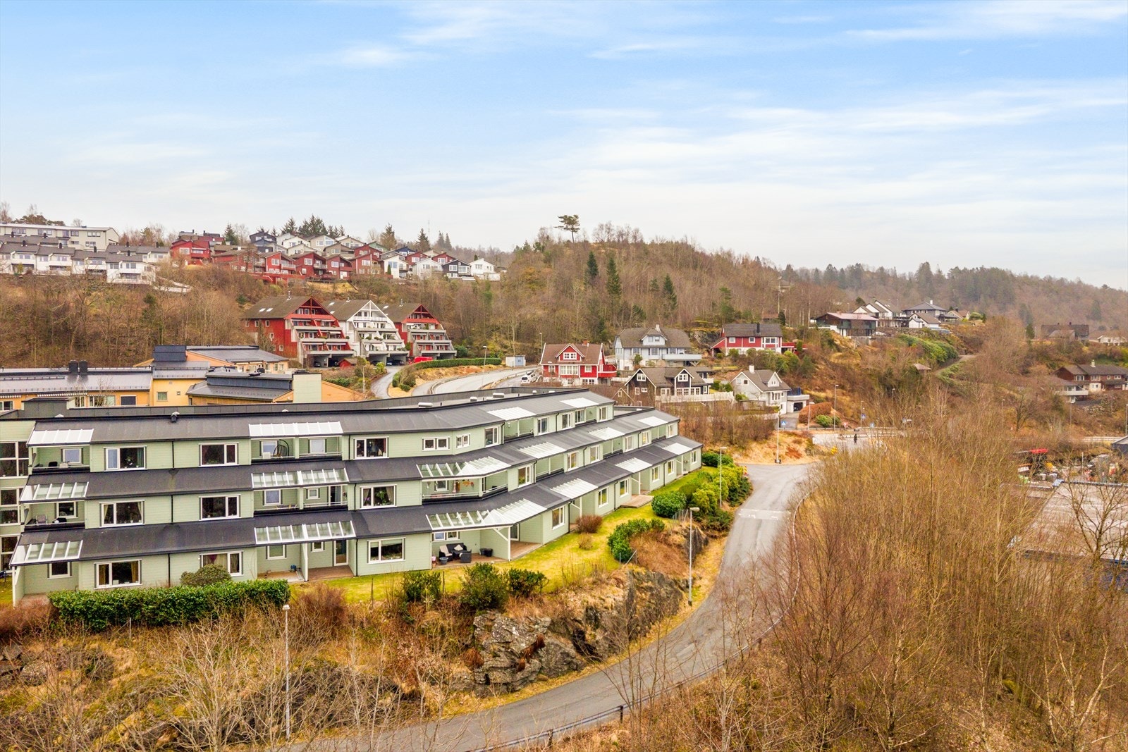 Heis i bygget og trappefri adkomst gjør hverdagen både enklere og mer komfortabel. Galleribilde