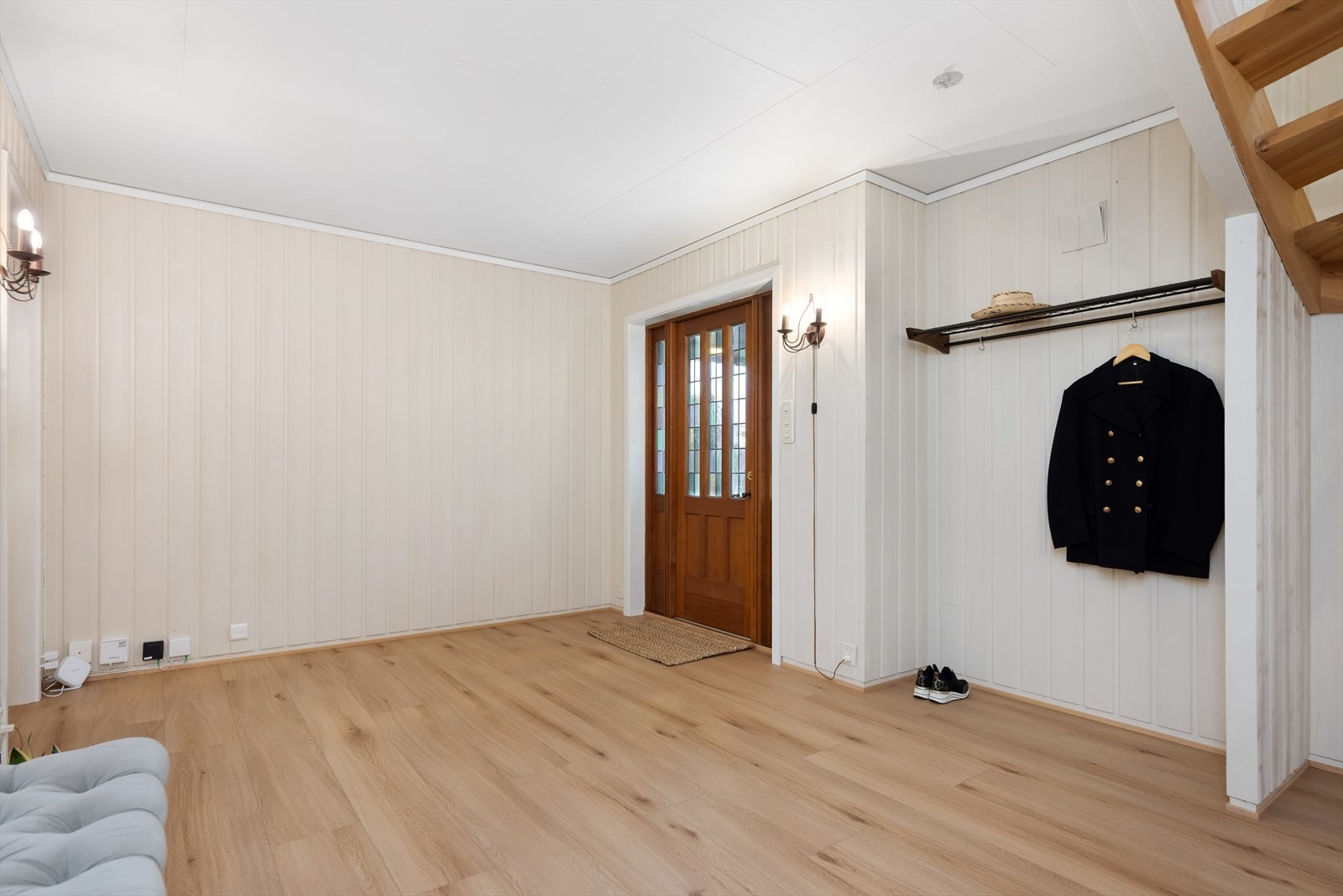 Laminatgulv ble lagt for ca 2 år siden. Galleribilde