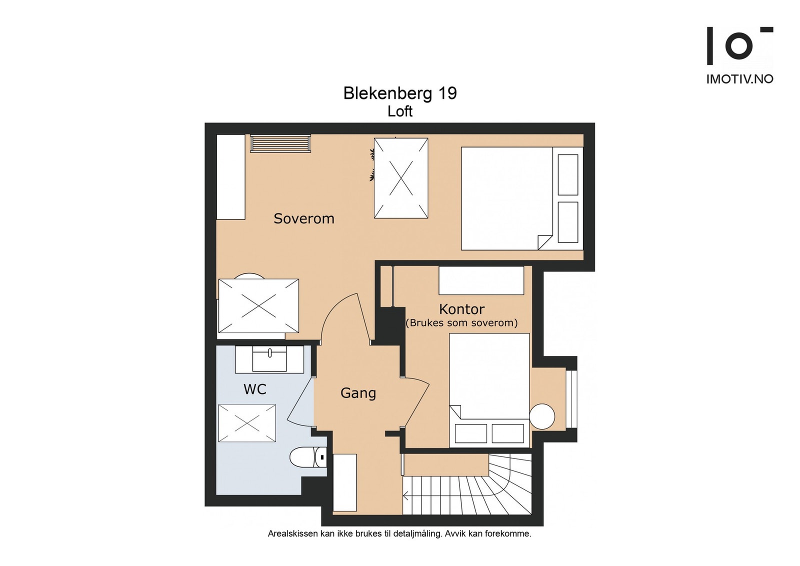 - Planløsning loft - Galleribilde