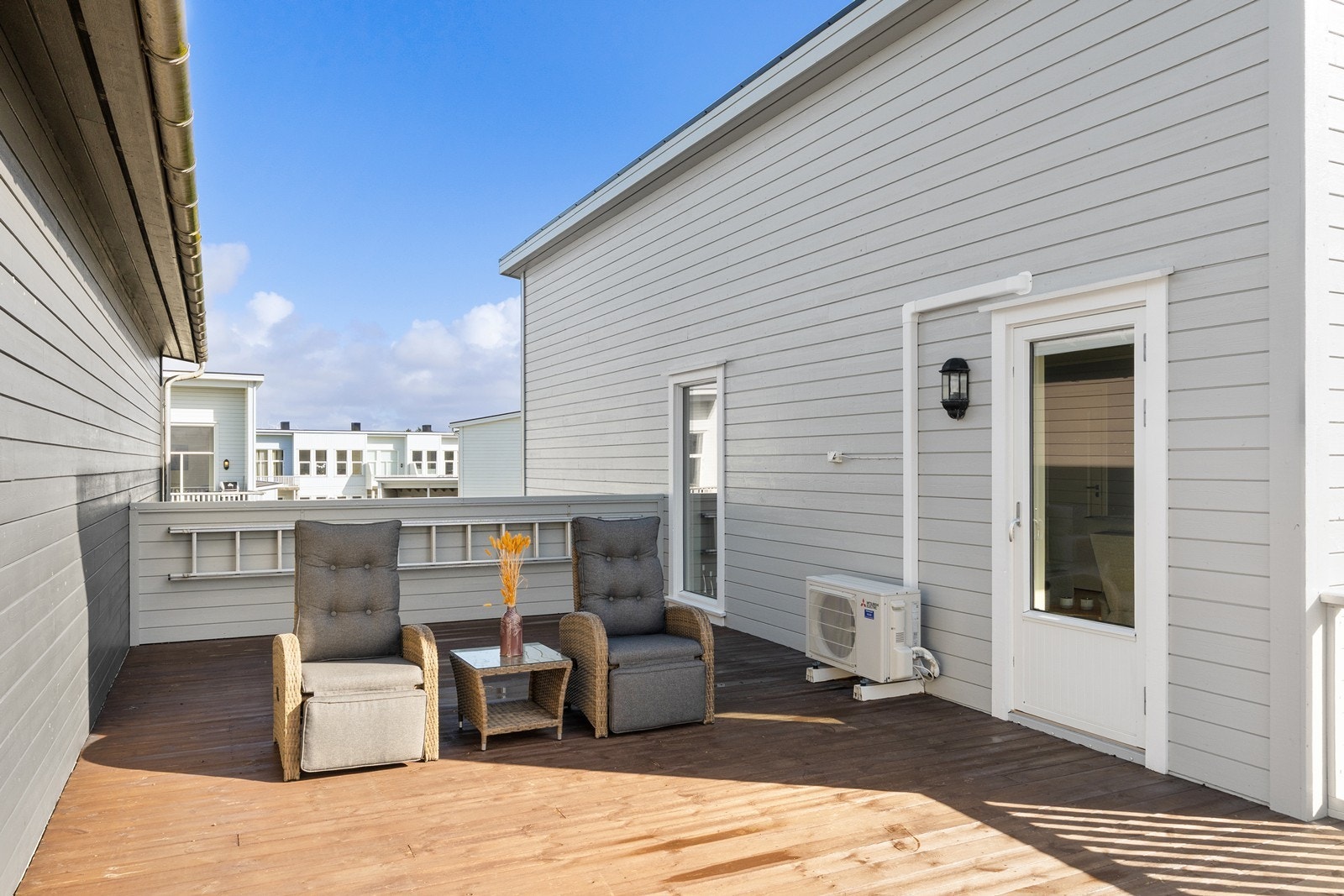 Stor og god takterrasse. Galleribilde