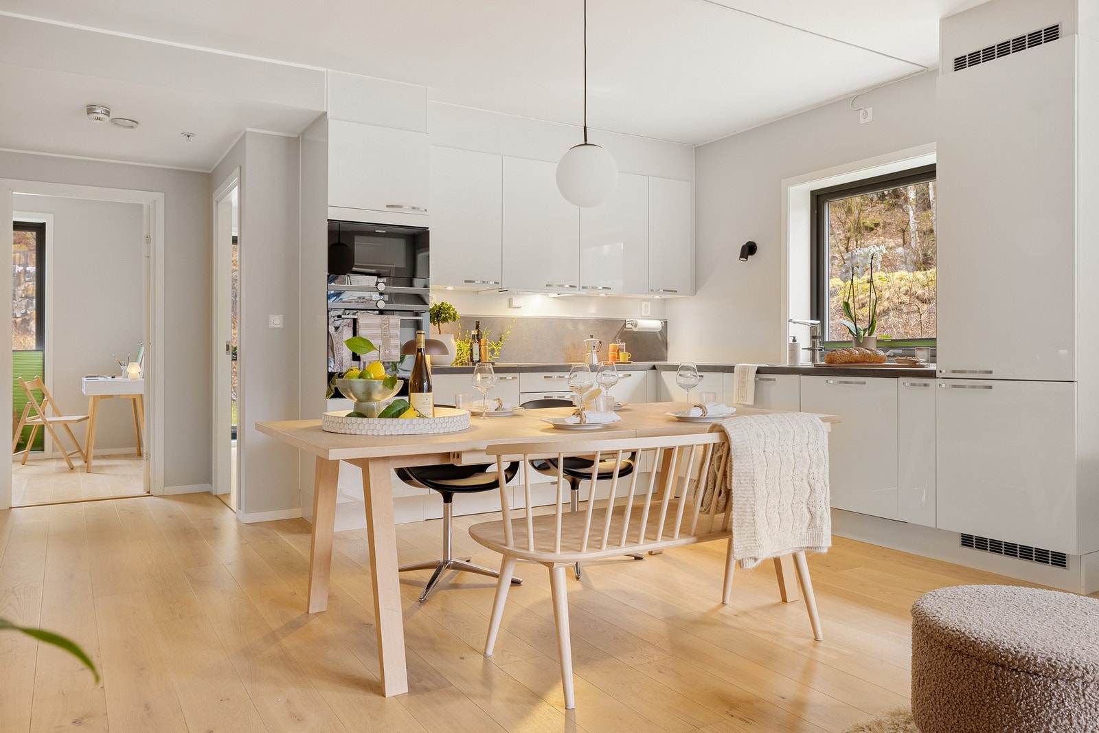 En nydelig 3-roms leilighet fra 2018. Galleribilde