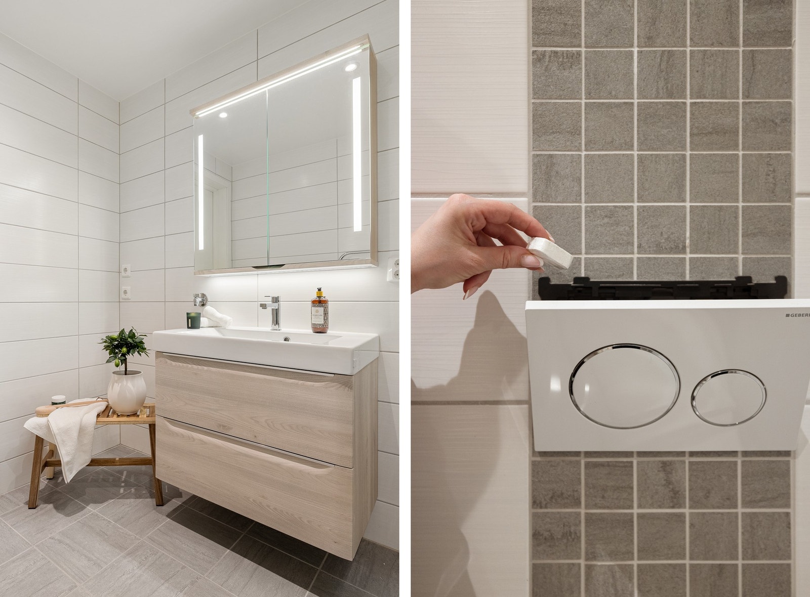 Flere smarte løsninger i leiligheten. Galleribilde