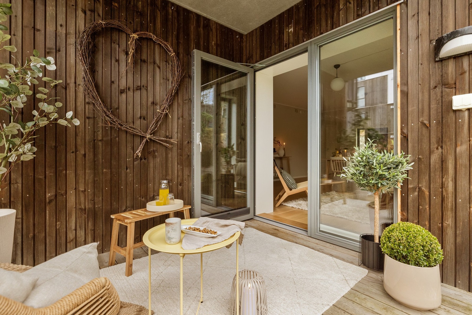 Her kan man nyte mange fine dager og kvelder. Galleribilde