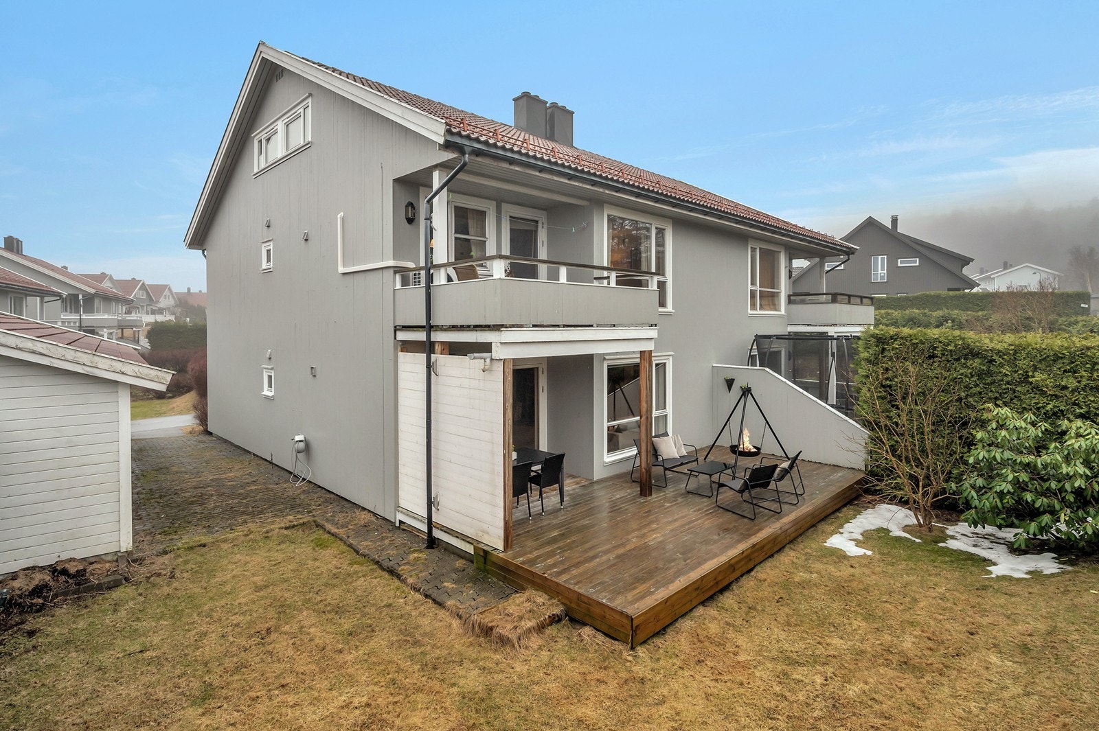 Gode muligheter for kos på terrassen! Galleribilde