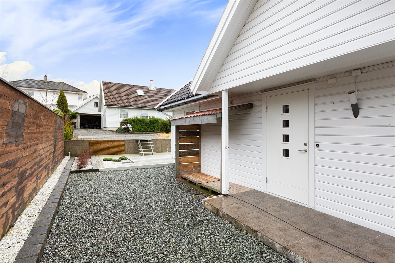 Hyggelig inngangsparti. Galleribilde