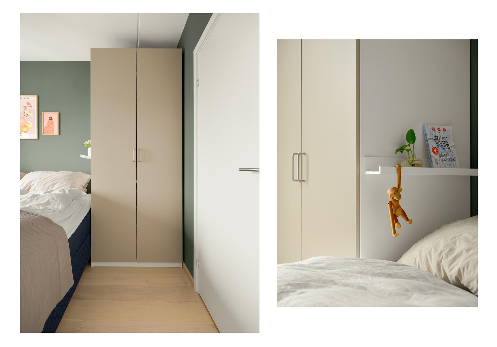 Skapene følger naturligvis med salget. Galleribilde