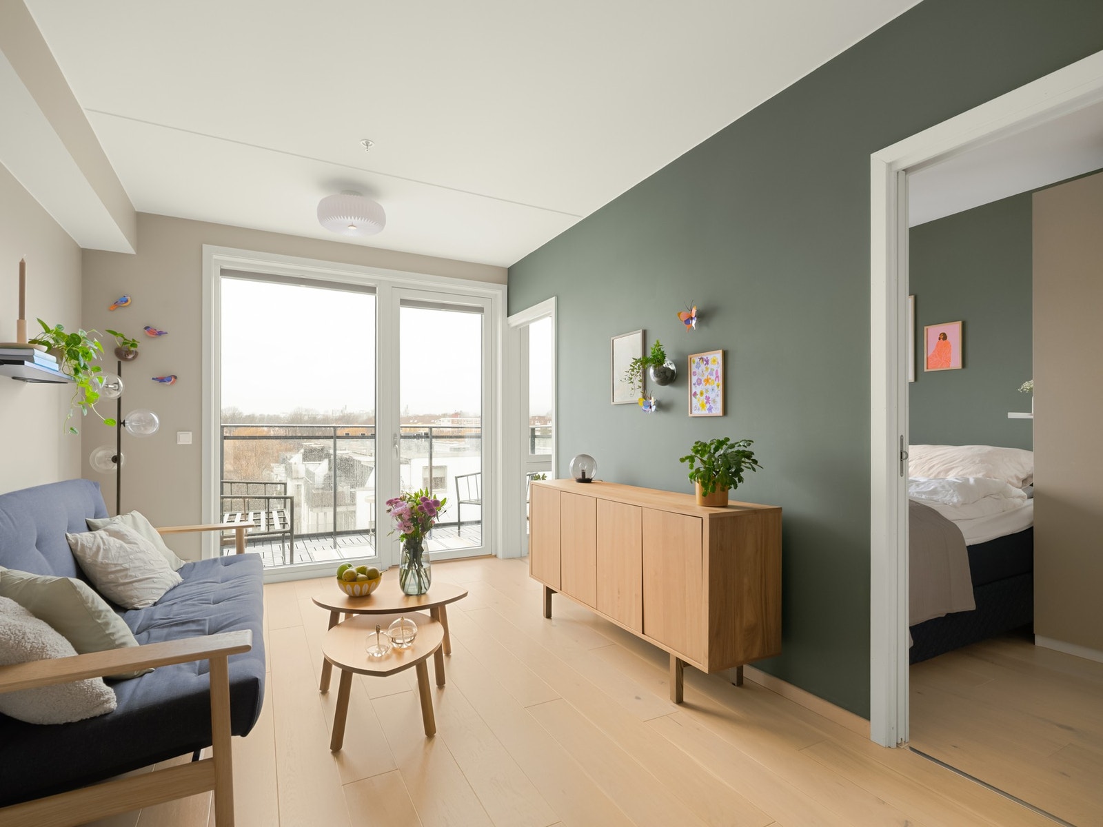 Soverommet har inngang fra stuen. Galleribilde