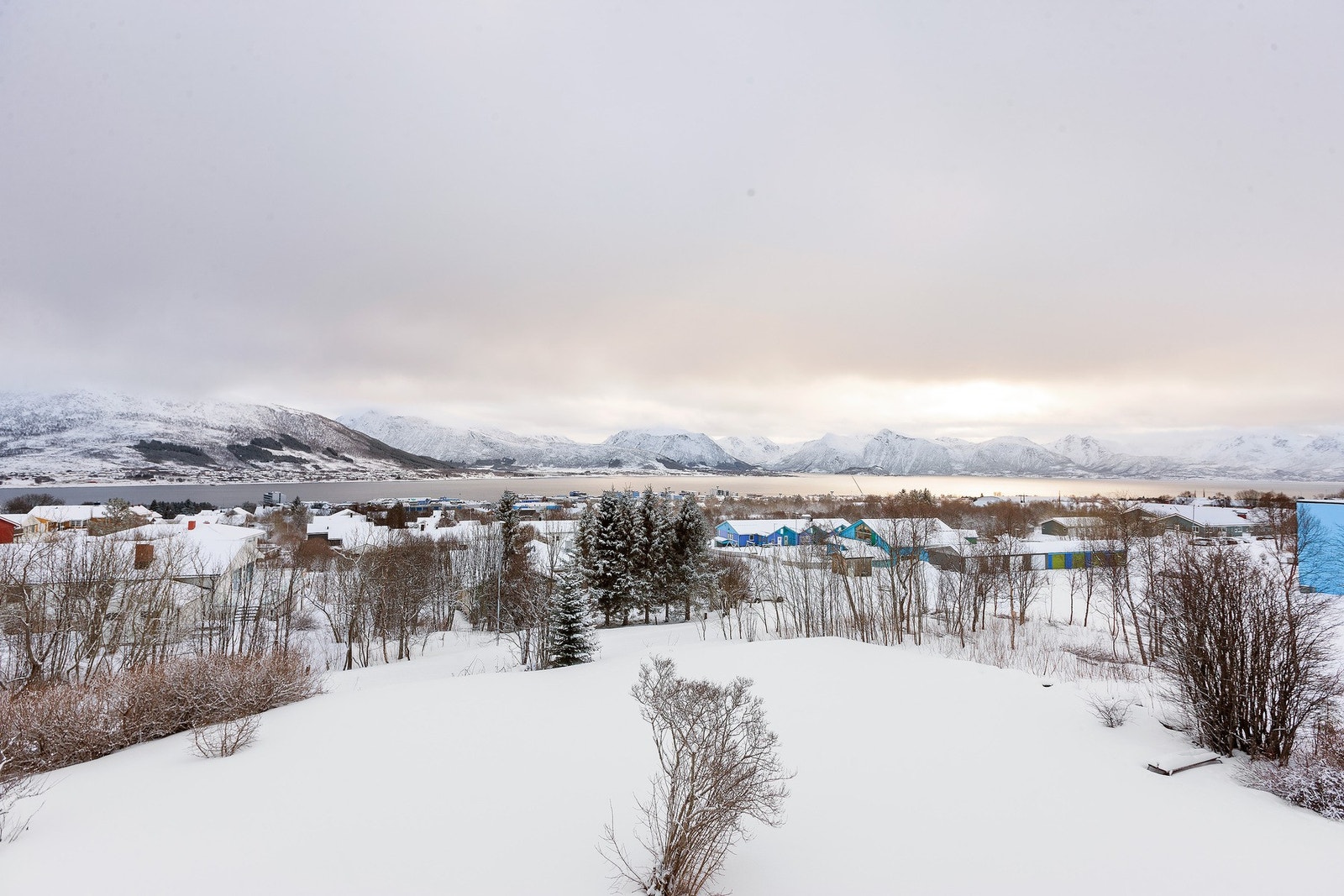 Utsikten fra boligen Galleribilde