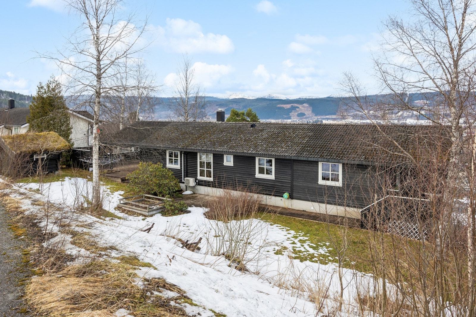 Tomt på baksiden Galleribilde