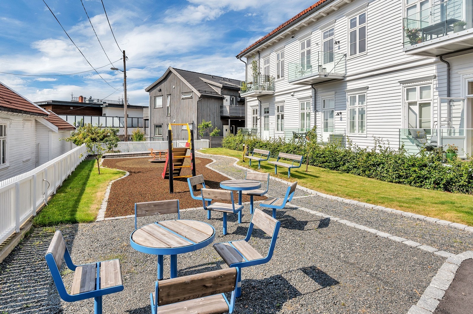 Her er sittegrupper og lekearealer Galleribilde