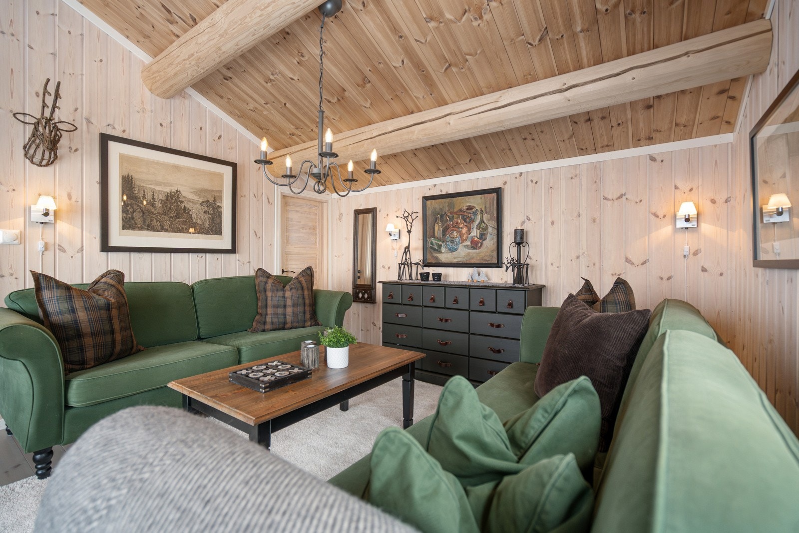 Innbydende og innholdsrik familiehytte Galleribilde