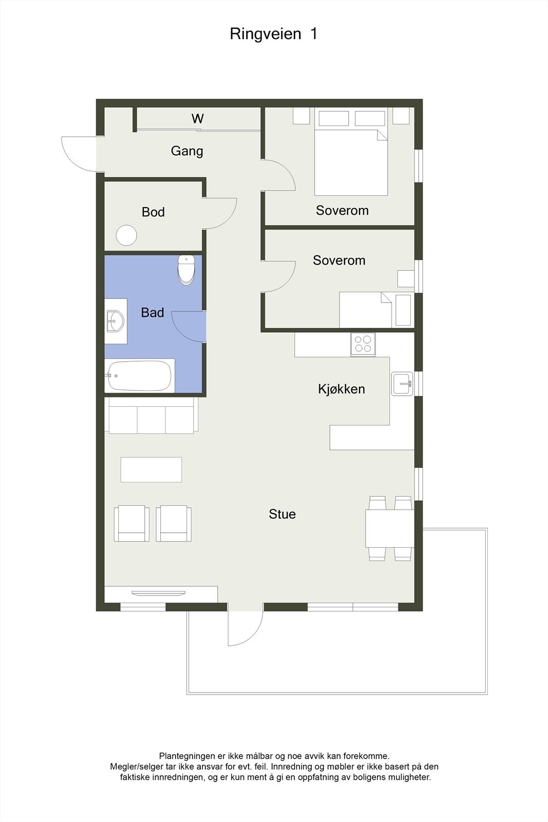 Planskisse 2D Galleribilde