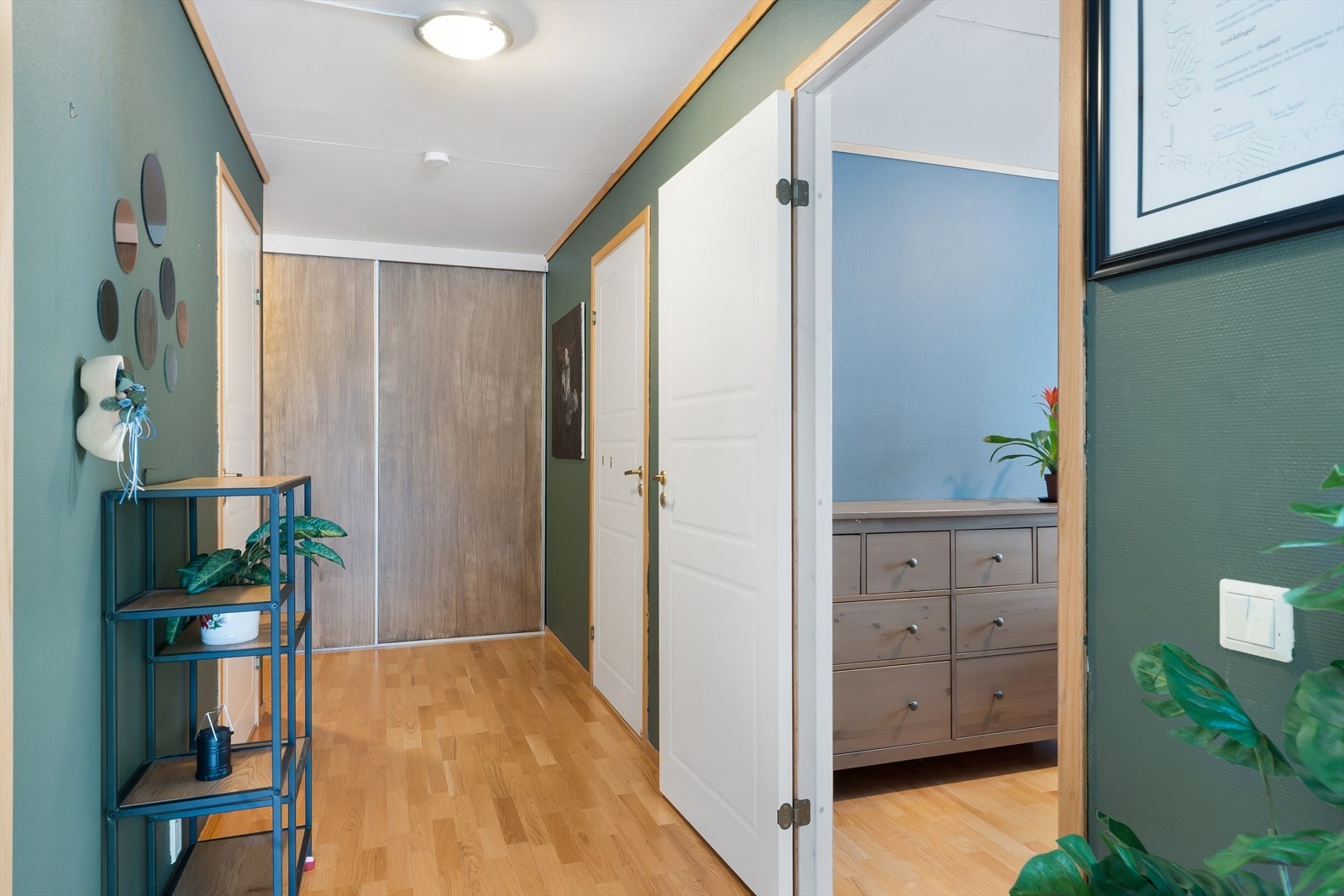 Leiligheten inneholder to soverom. Galleribilde