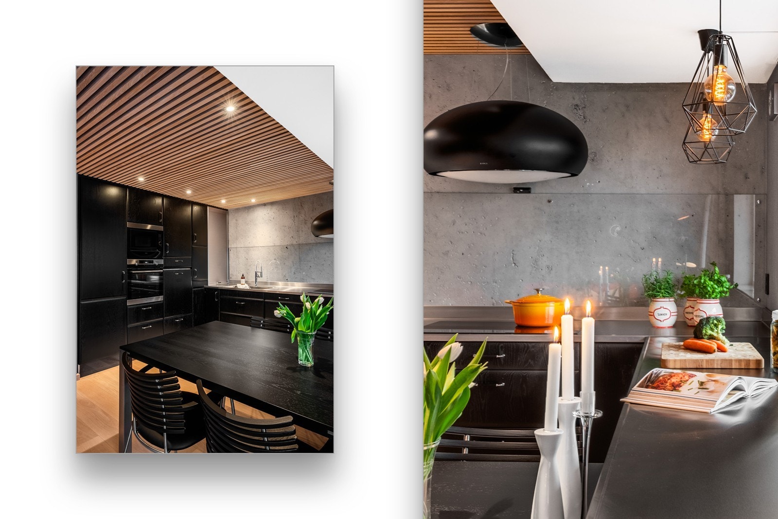 Den skulpturelle ventilatoren fra Eico fungerer som et naturlig blikkfang. Galleribilde