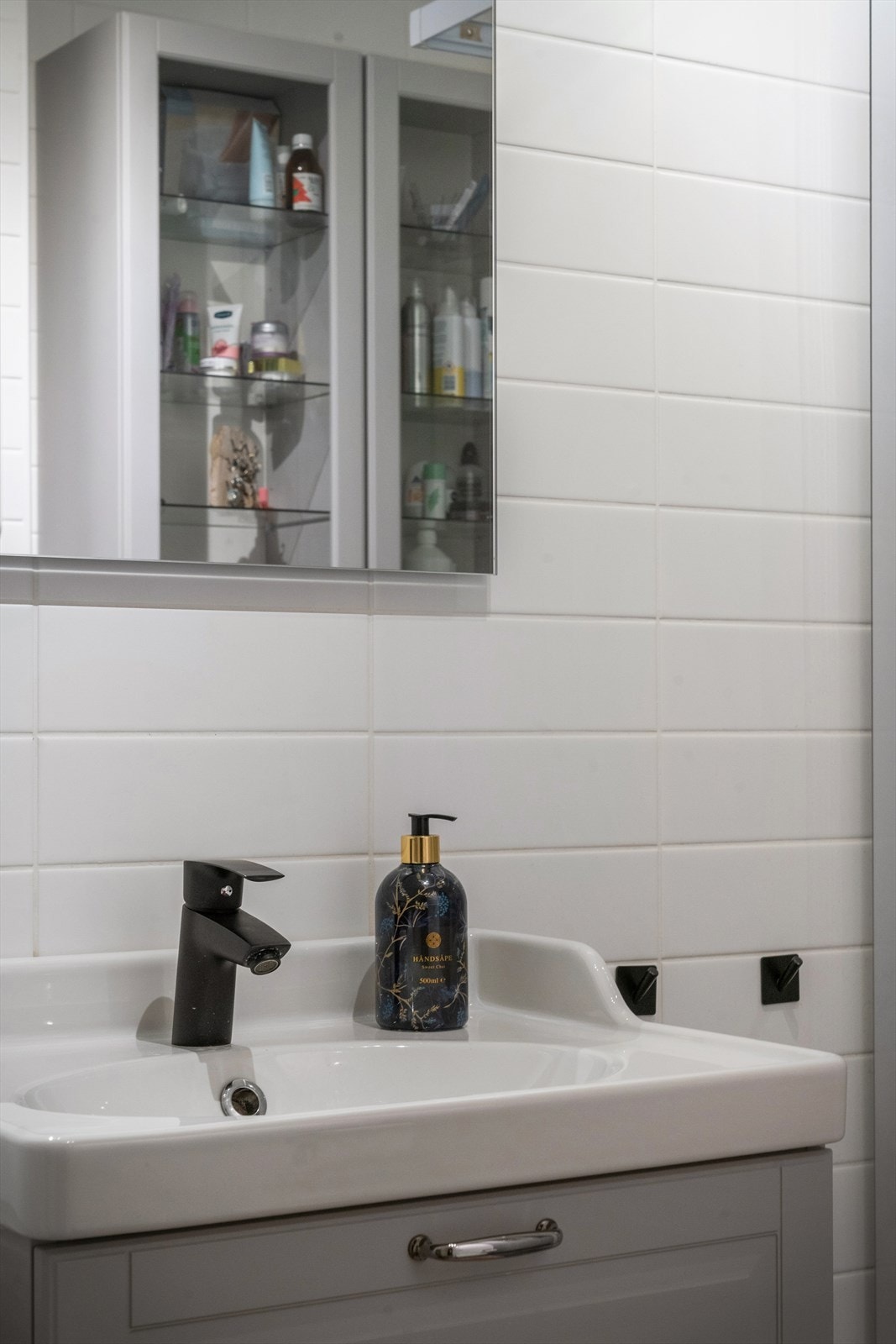 Under flisene er det smøremembran med ukjent utførelse. Galleribilde