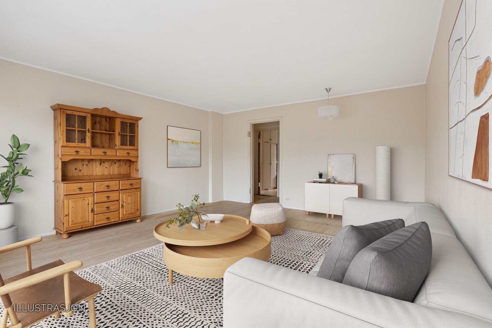 Dette er en leilighet med mye muligheter Galleribilde