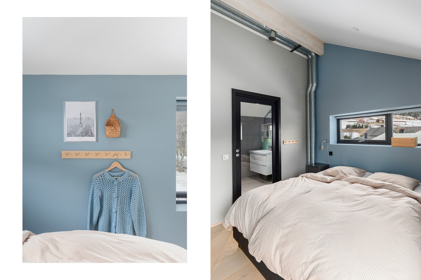 Hovedsoverom med ren hverdagsluksus. Galleribilde