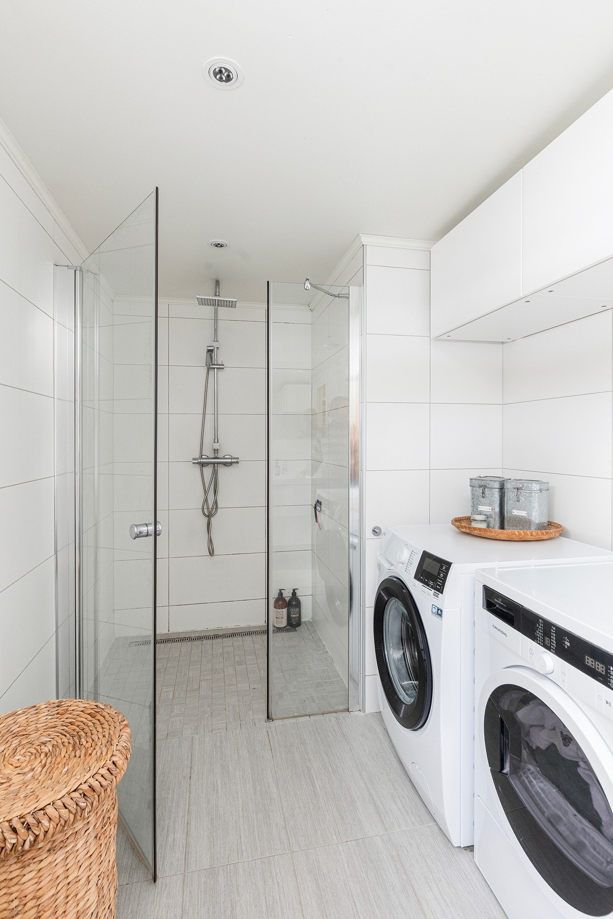 Dette badet ble sist pusset opp i 2013. Alle forhold er ifølge takstmann vurdert til enten TG0 og TG1. Galleribilde