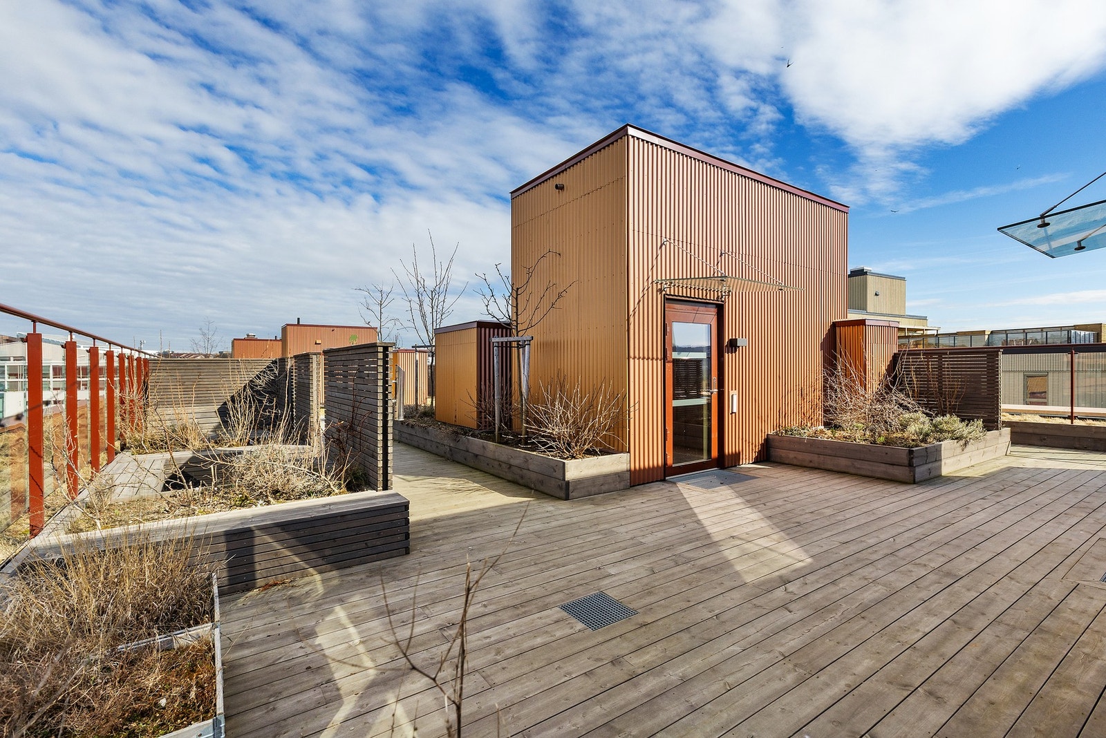 Sameiet har 3 felles takterrasser. Galleribilde