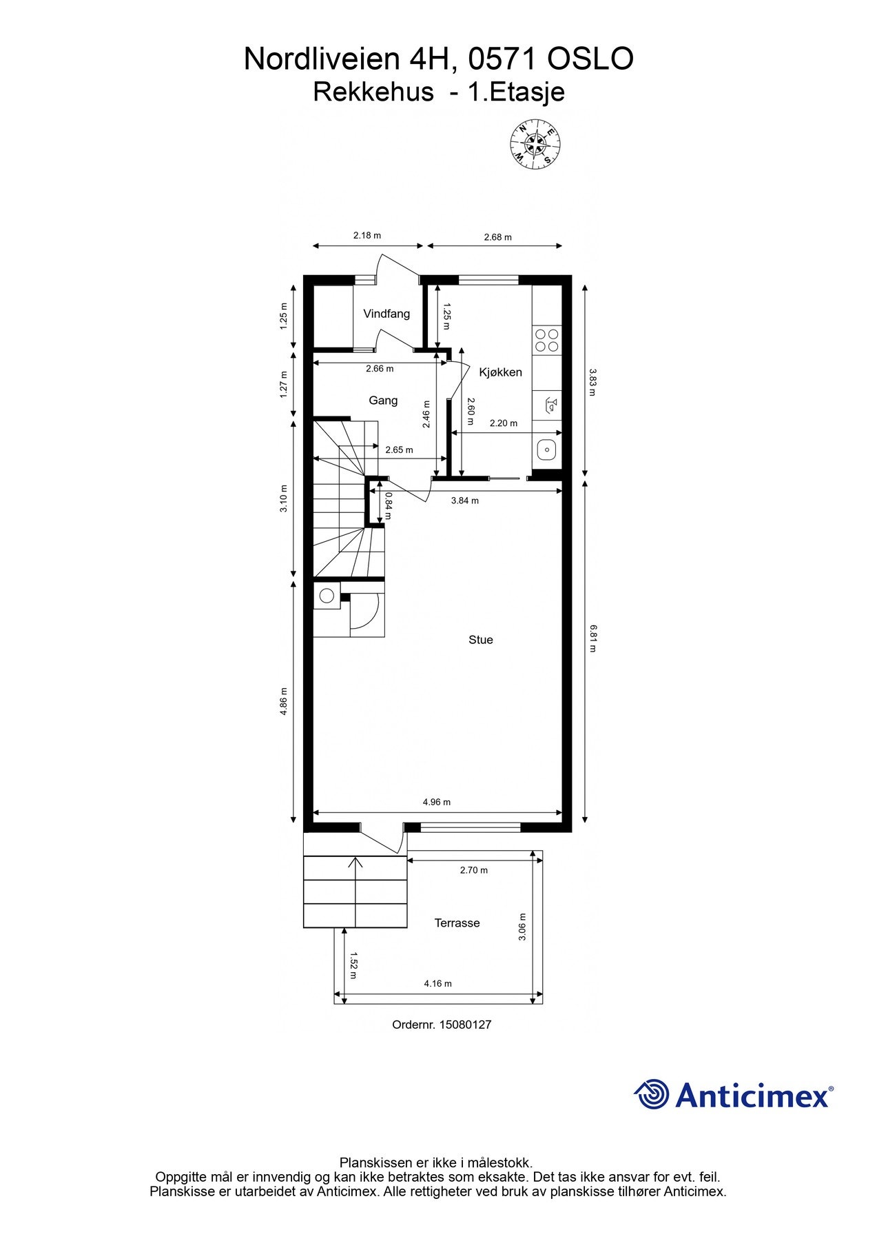 Plantegning 1.etasje. Galleribilde
