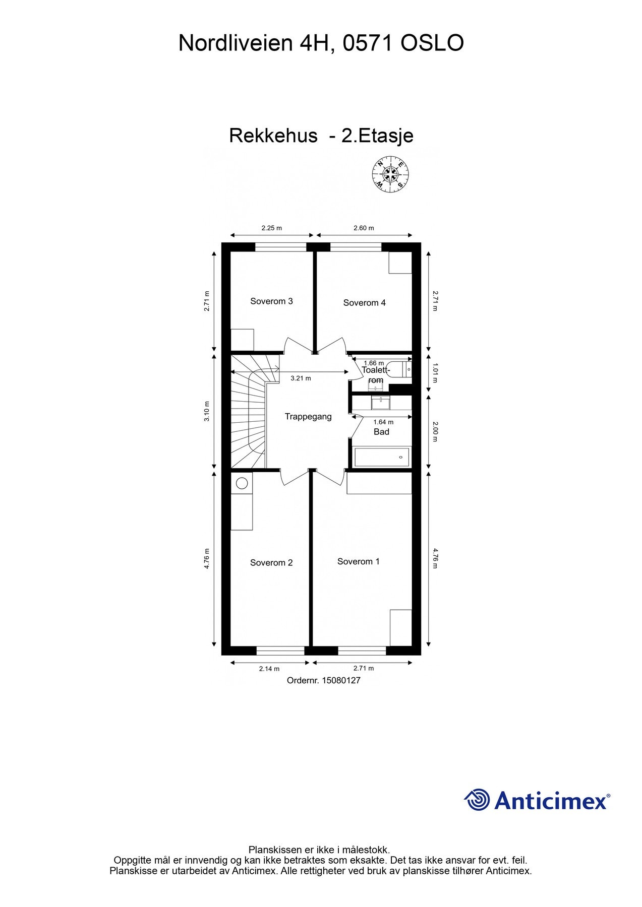 Plantegning 2.etasje. Galleribilde