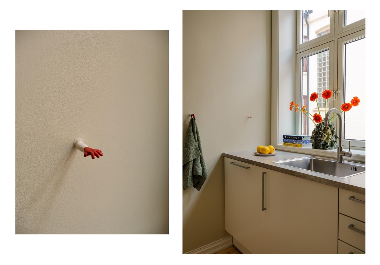 Om du trenger en hjelpende hånd til matlagingen, er et par av dem å finne her inne. Galleribilde